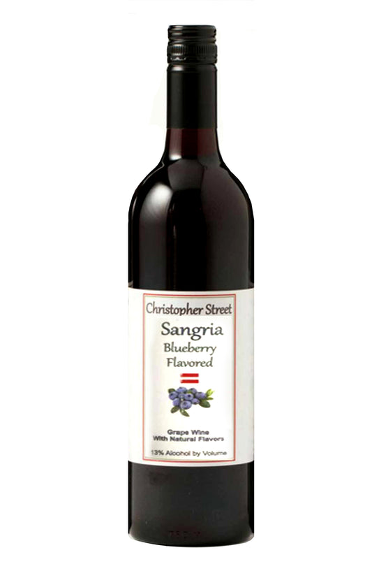 Christopher Street Sangria Blueberry Flavored